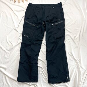 686 GLCR Quantum Thermagraph Black InfiDry Waterproof Ski or Snowboarding Pants